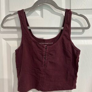 Cropped tank top